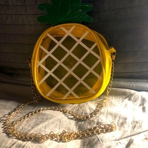 Clear Pineapple Purse